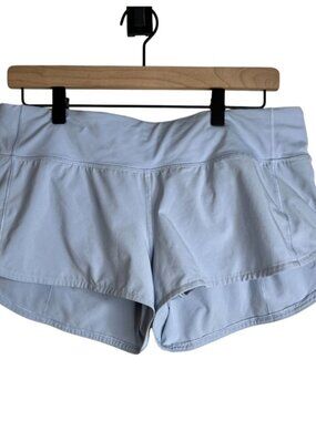 Lululemon Speed Up Short Trail 2.5" Blue Size 8 W7AWYR